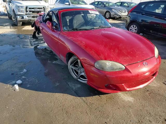 2004 Mazda MX-5 VIN JM1NB354340406101 Copart auction photo, side / undercarriage damage thumbnail 10