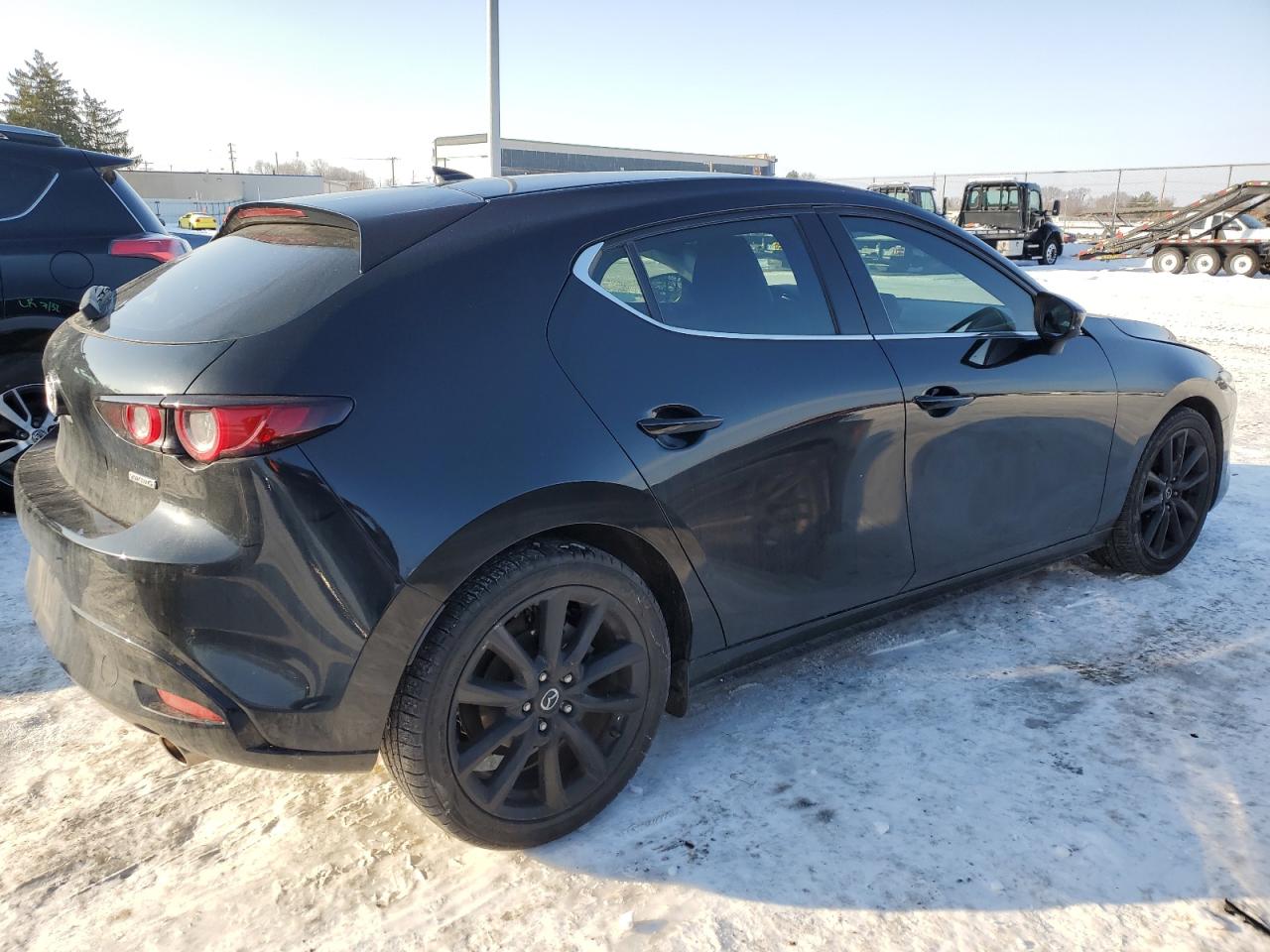 2019 Mazda 3 VIN JM1BPBNM0K1122477 Copart auction photo, minor dent/scratches damage thumbnail 3
