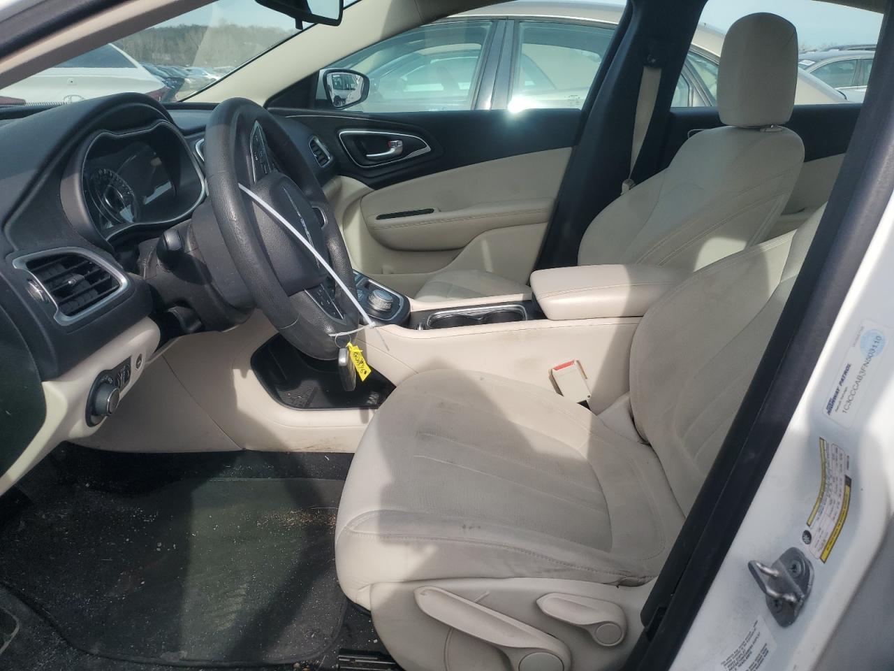 2015 Chrysler 200 VIN 1C3CCCAB3FN503110 Copart auction photo, front end damage thumbnail 7