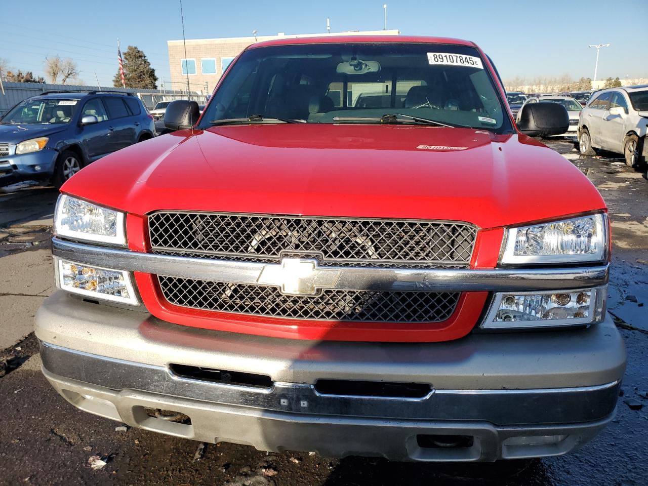 2003 Chevrolet Silverado VIN 1GCEK19T33Z151854 Copart auction photo, rear end damage thumbnail 5