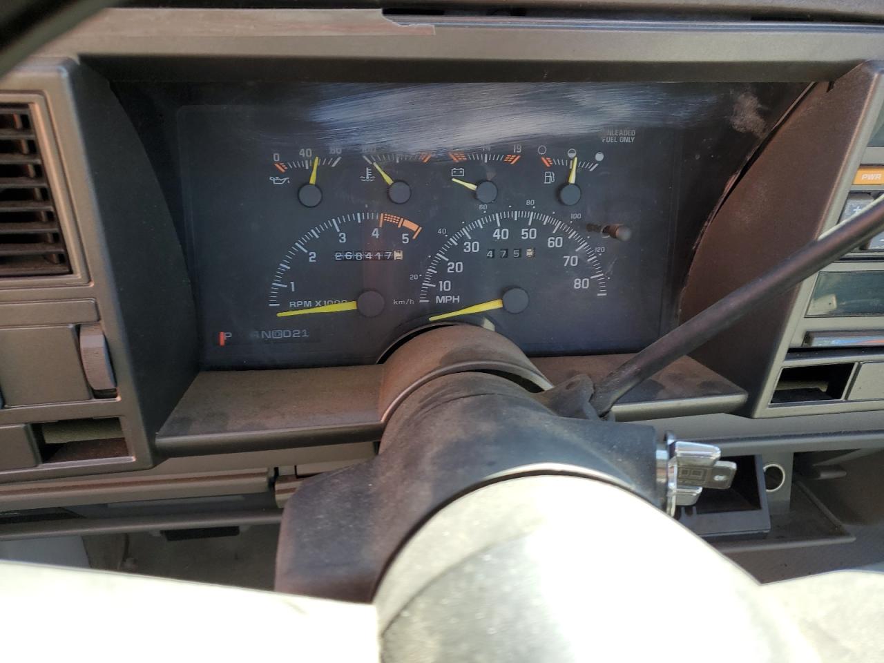 1993 Chevrolet GMT-400 VIN 1GCDC14Z7PZ133738 Copart auction photo, all over damage thumbnail 9