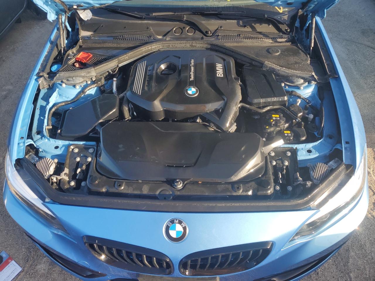 2020 BMW 2er VIN WBA2J1C0XL7D77583 Copart auction photo, water/flood / rear end damage thumbnail 11