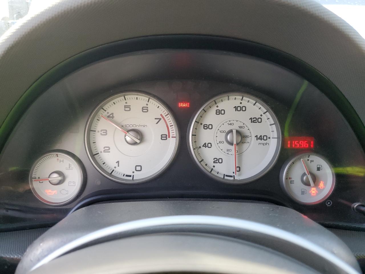 2005 Acura RSX VIN JH4DC53805S008147 Copart auction photo, front end / rear end damage thumbnail 9