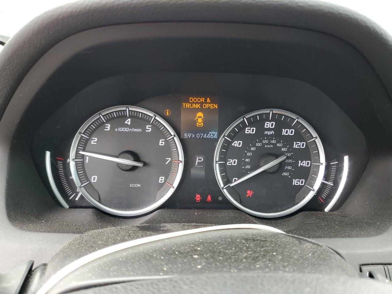 2016 Acura TLX VIN 19UUB1F36GA008869 Copart auction photo, rear end / front end damage thumbnail 9