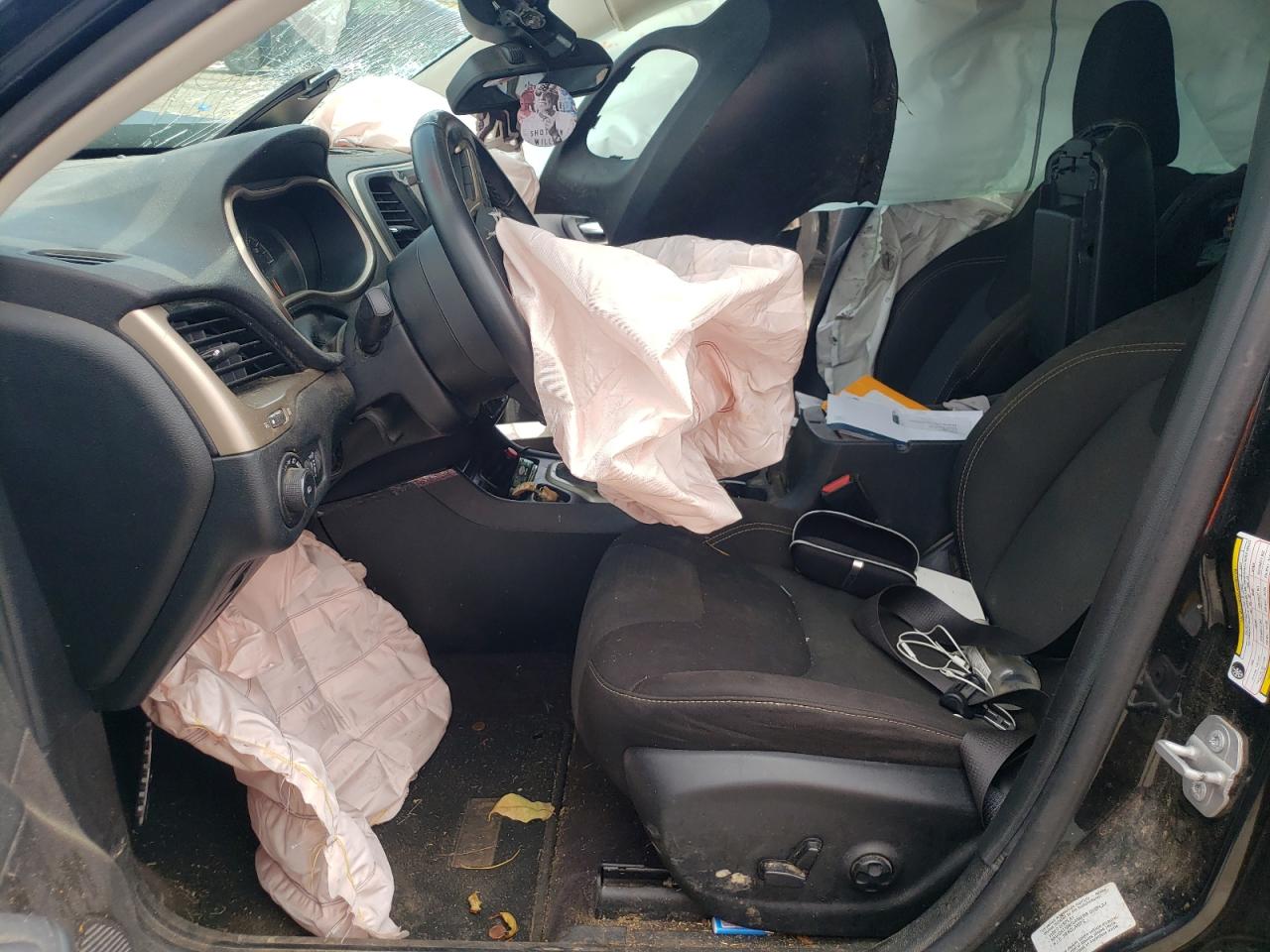 2016 Jeep Grand Cherokee VIN 1C4PJLCS9GW190611 Copart auction photo, front end damage thumbnail 7
