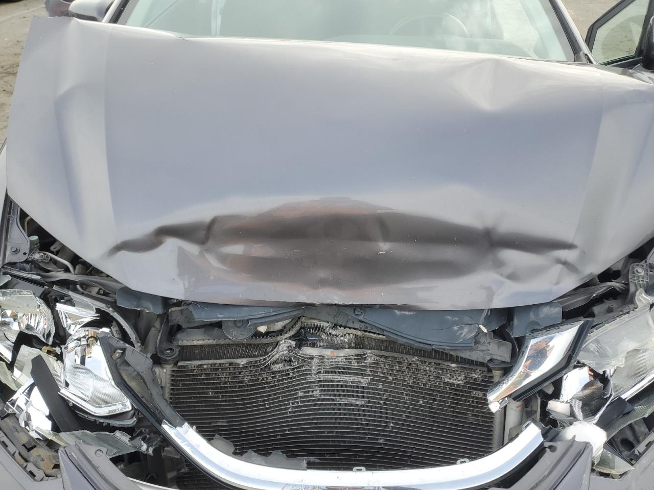 2015 Honda Civic VIN 19XFB2F84FE202336 Copart auction photo, front end damage thumbnail 11