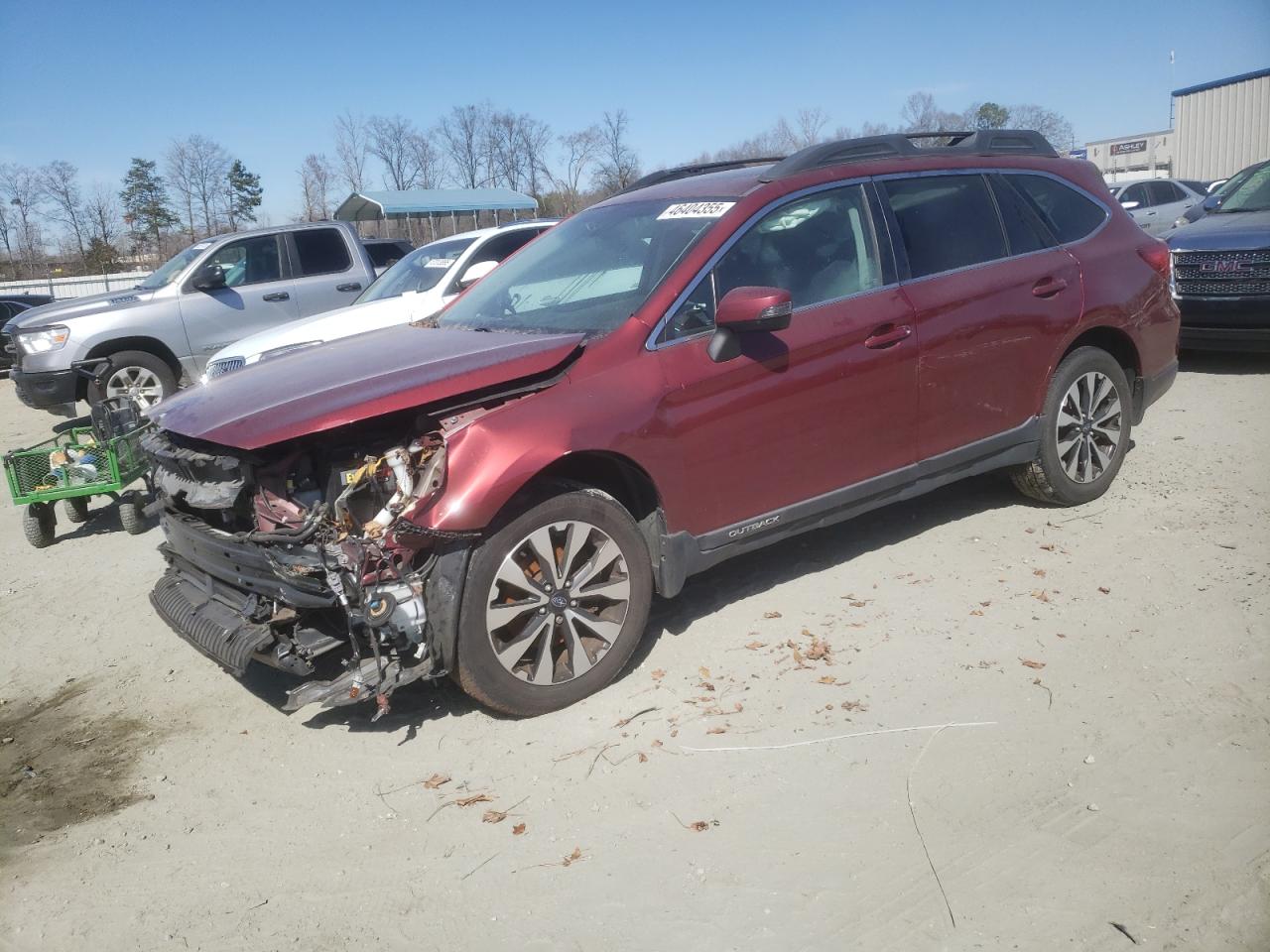 2015 Subaru Outback VIN 4S4BSBNC4F3266884