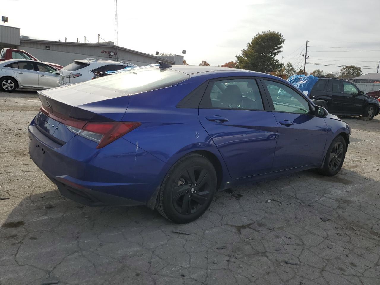 2022 Hyundai Elantra VIN KMHLM4AGXNU358822 Copart auction photo, front end damage thumbnail 3