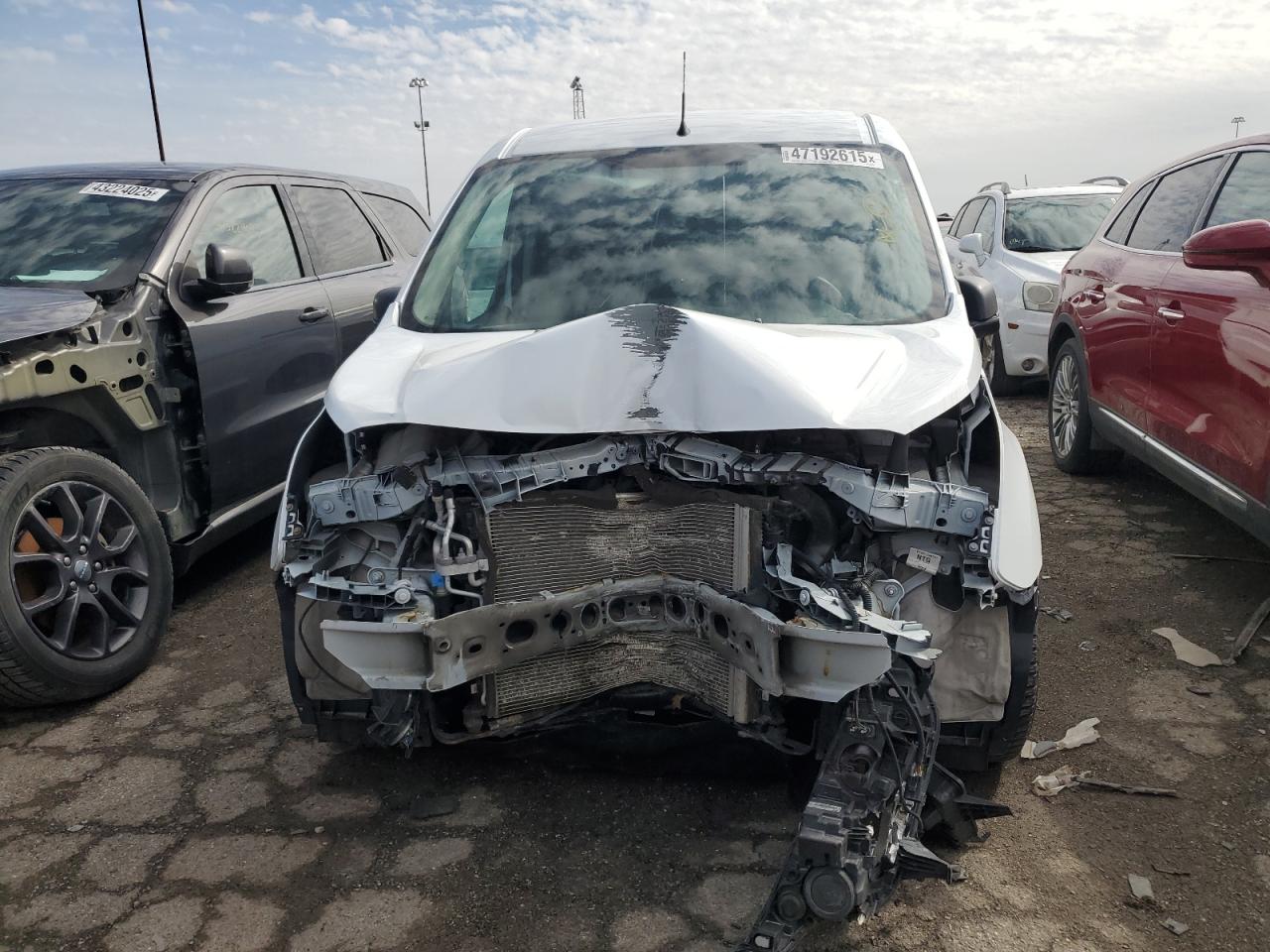 2018 Ford Transit VIN NM0LS7F7XJ1366836 Copart auction photo, front end / rear end damage thumbnail 5