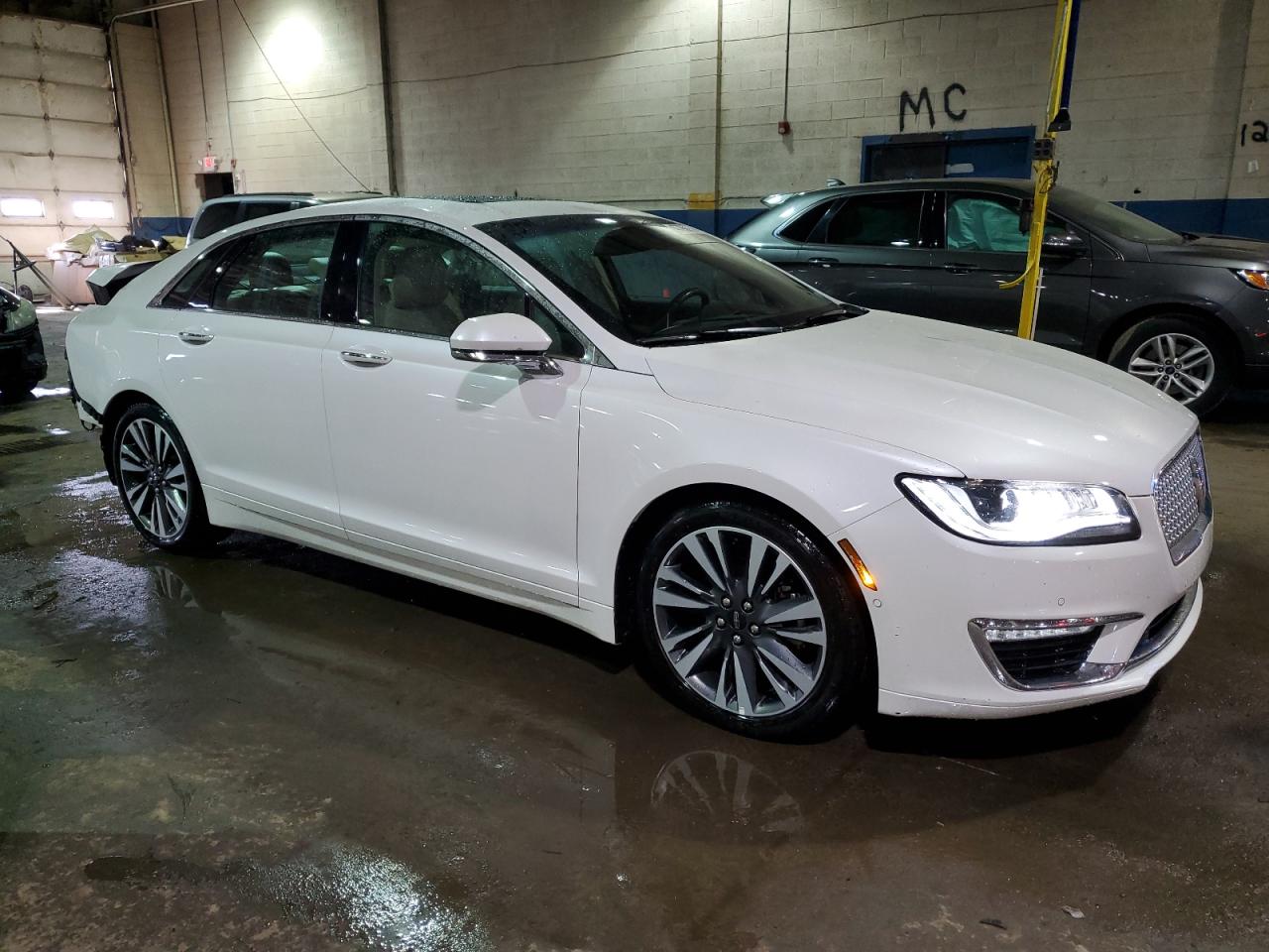 2019 Lincoln MKZ VIN 3LN6L5F98KR634241 Copart auction photo, rear end damage thumbnail 4
