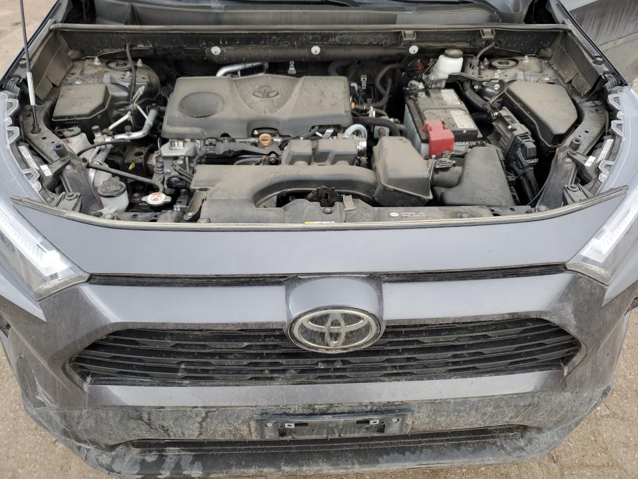 2022 Toyota RAV 4 VIN 2T3A1RFV6NC291732 Copart auction photo, front end / side damage thumbnail 13