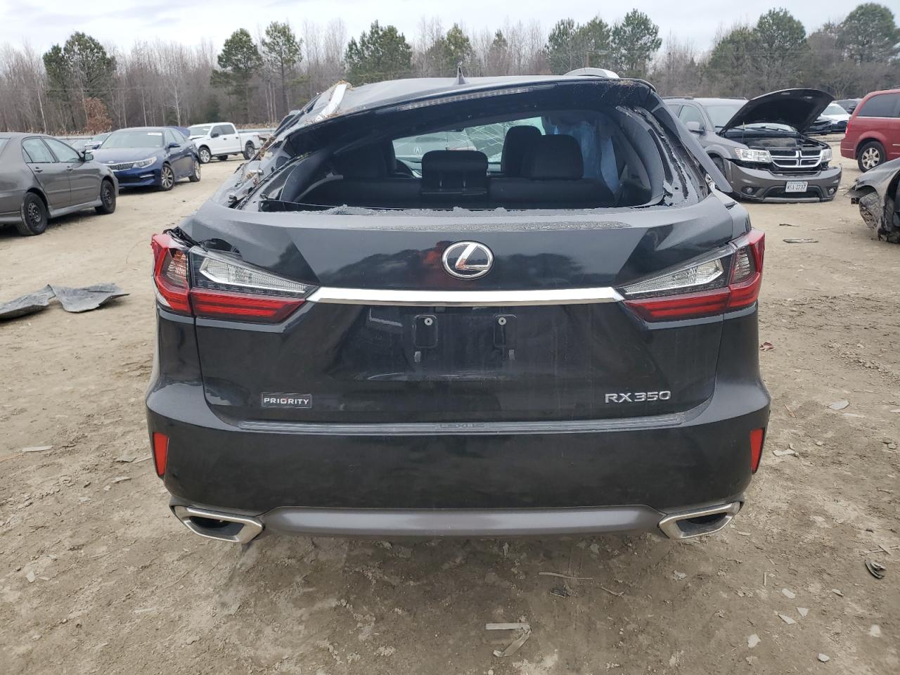 2016 Lexus RX VIN 2T2BZMCA8GC032006 Copart auction photo, biohazard/chemical / rollover damage thumbnail 6