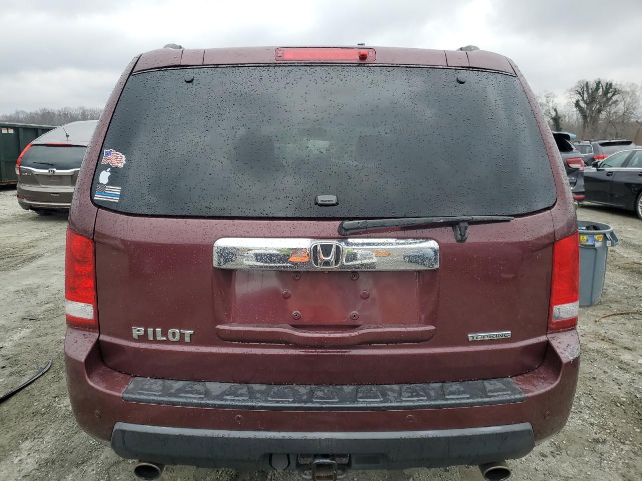 2009 Honda Pilot VIN 5FNYF38909B006336 Copart auction photo, undercarriage damage thumbnail 6
