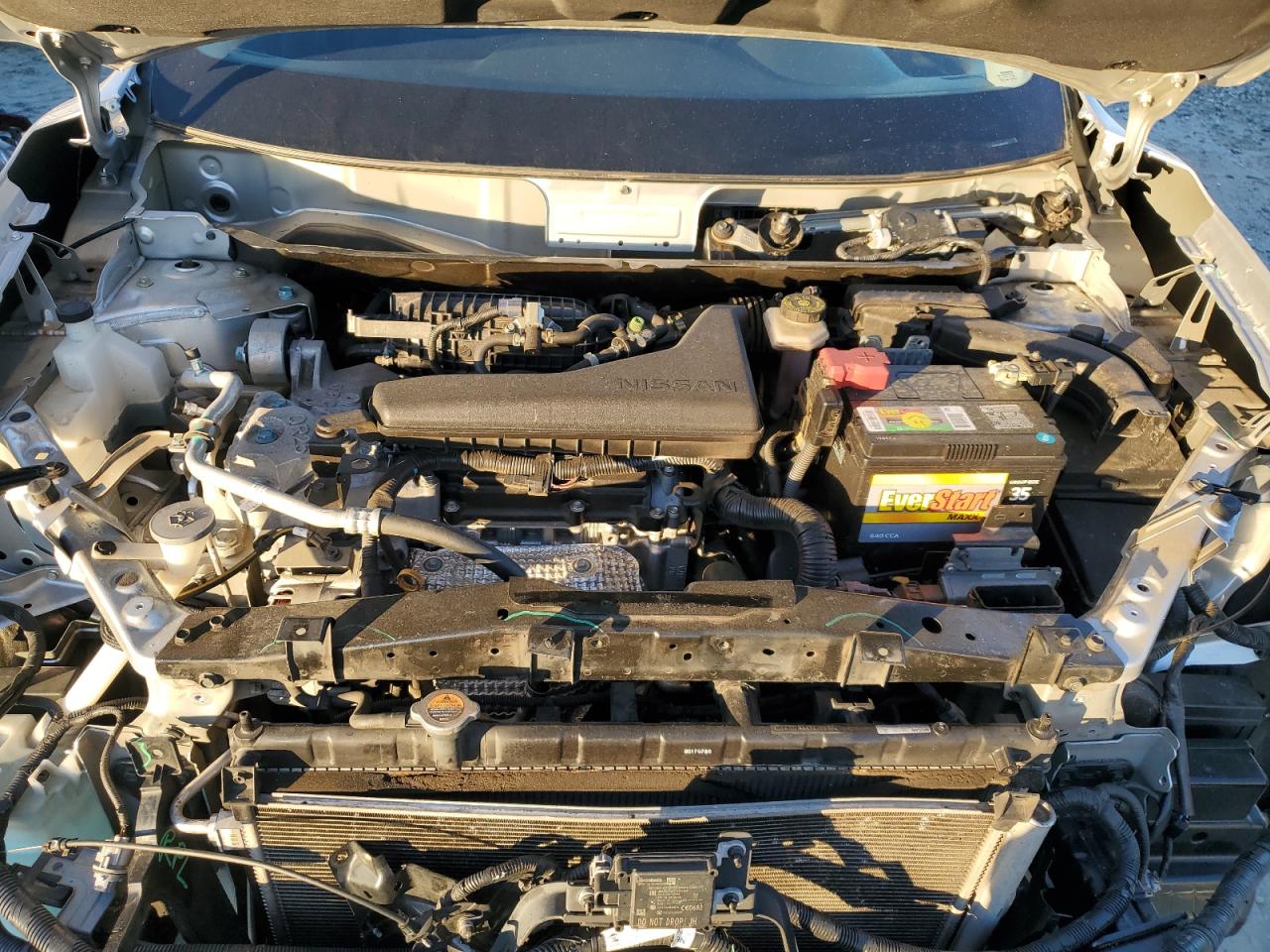 2017 Nissan Rogue VIN KNMAT2MT6HP611715 Copart auction photo, front end damage thumbnail 12