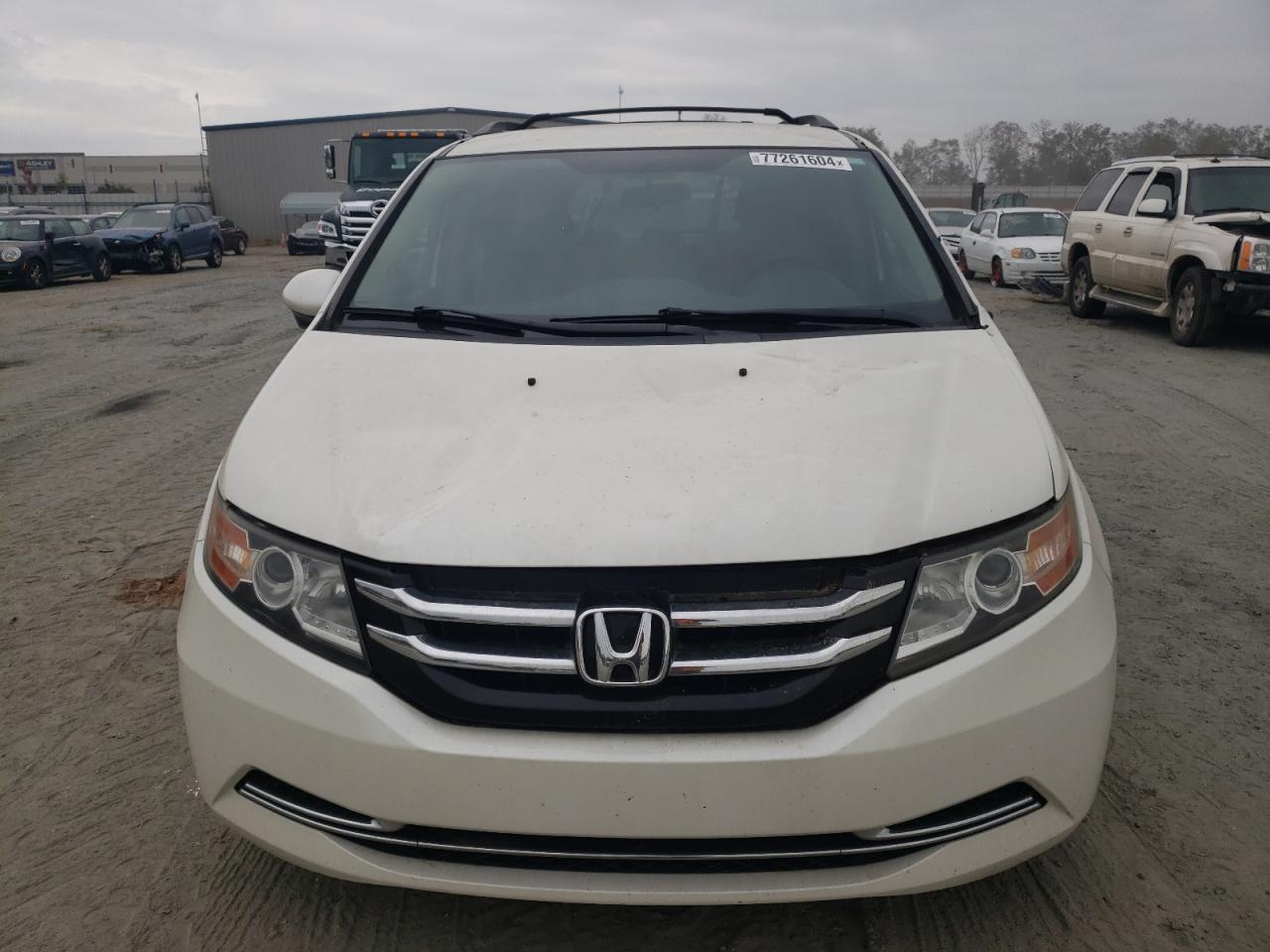 2016 Honda Odyssey VIN 5FNRL5H37GB126491 Copart auction photo, water/flood damage thumbnail 5