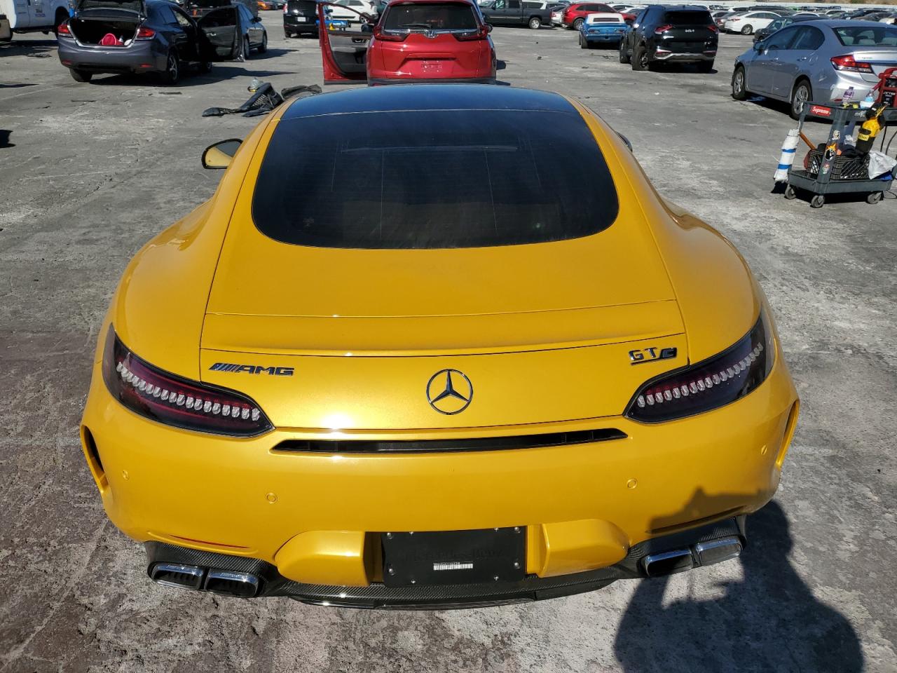 2020 Mercedes-Benz AMG GT VIN WDDYJ8AA1LA025368 Copart auction photo, all over damage thumbnail 6