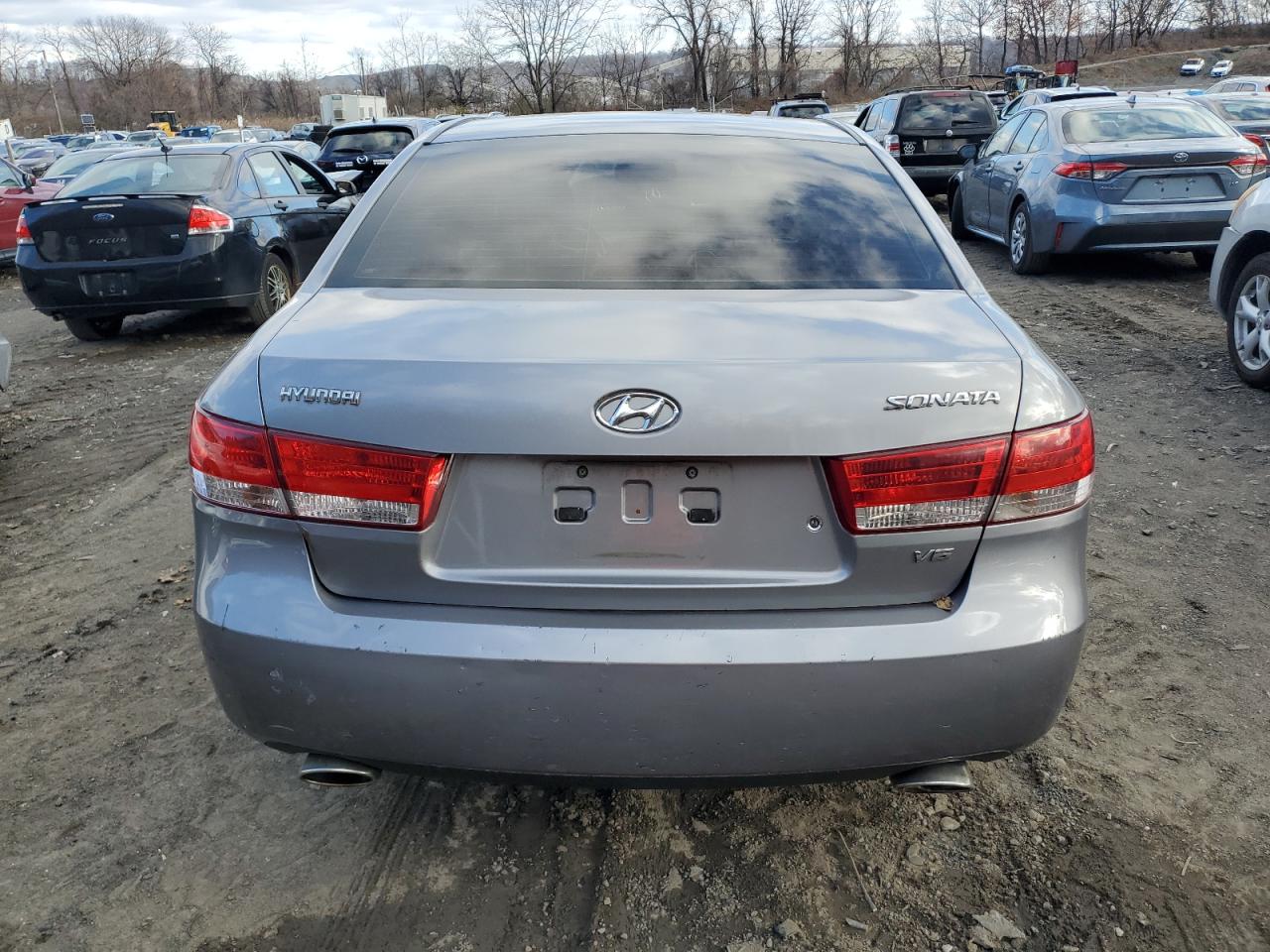 2006 Hyundai Sonata VIN 5NPEU46F46H046116 Copart auction photo, undercarriage / minor dent/scratches damage thumbnail 6