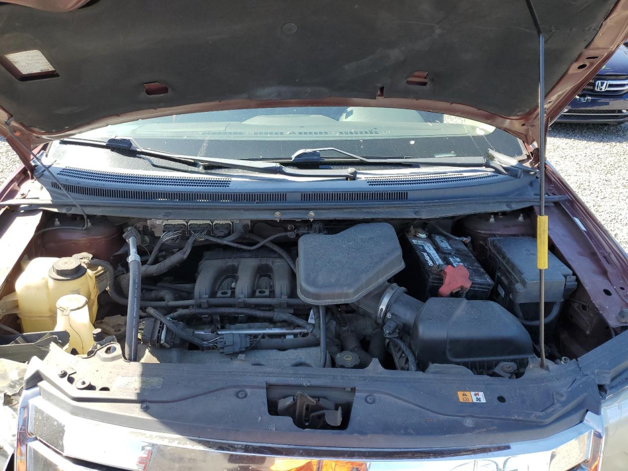 2009 Ford Edge VIN 2FMDK36C29BA83663 Copart auction photo, front end / side damage thumbnail 13