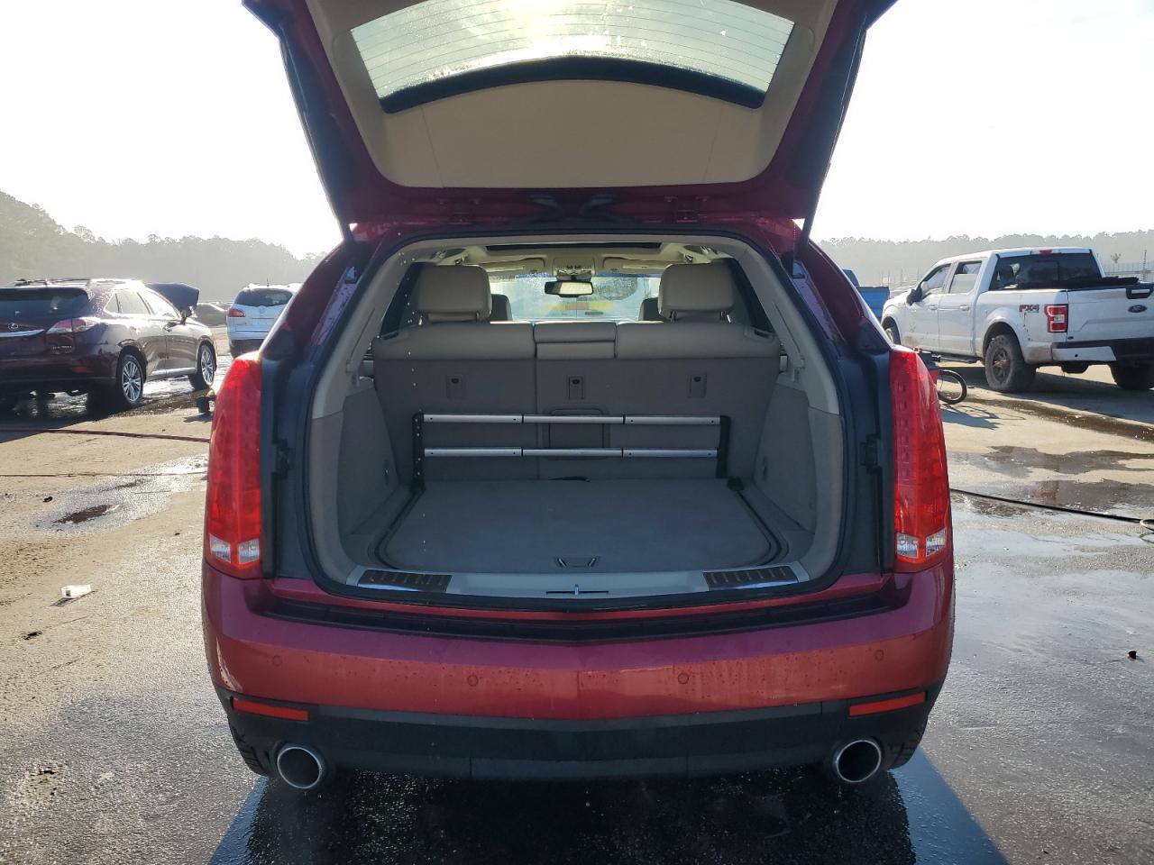 2012 Cadillac SRX VIN 3GYFNAE3XCS639188 Copart auction photo, front end damage thumbnail 6