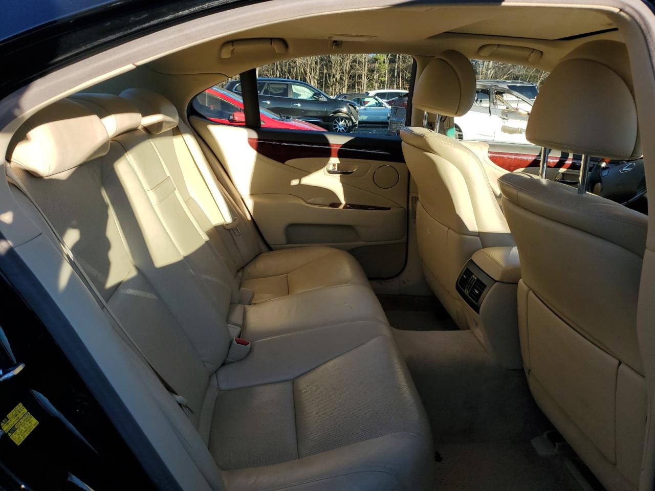 2012 Lexus LS VIN JTHBL5EF5C5113099 Copart auction photo, front end damage thumbnail 10