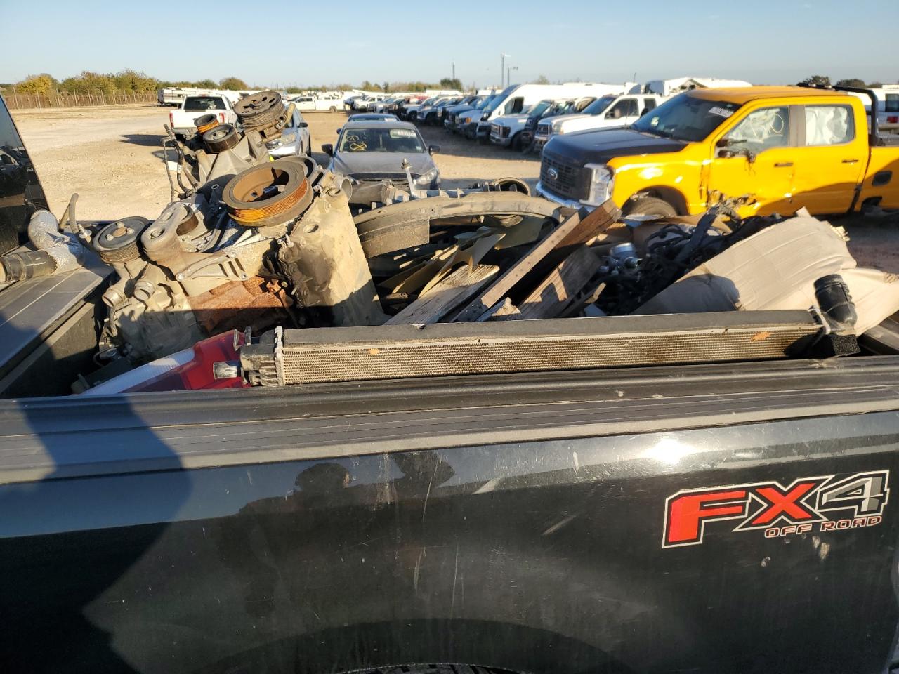 2017 Ford F250 VIN 1FT7W2BT3HEC95934 Copart auction photo, all over / stripped damage thumbnail 13