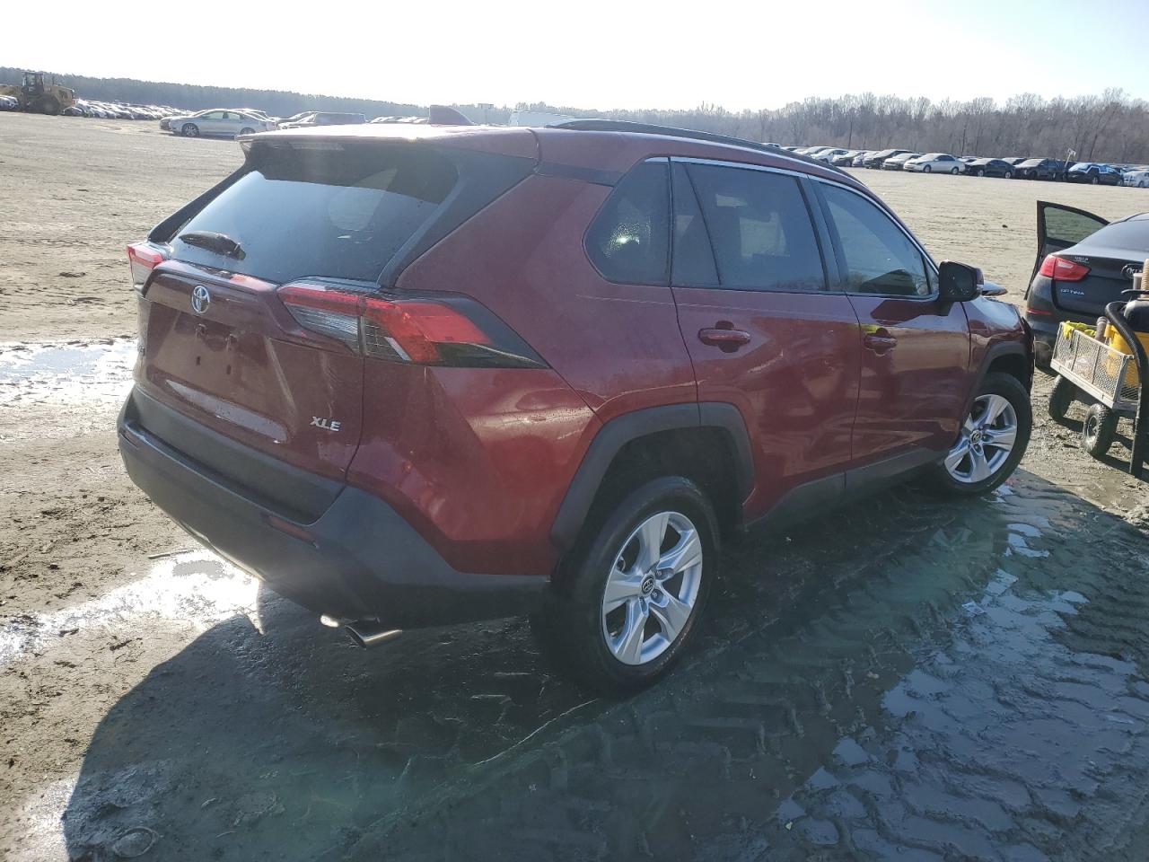 2020 Toyota RAV 4 VIN JTMW1RFV5LD048945 Copart auction photo, front end damage thumbnail 3