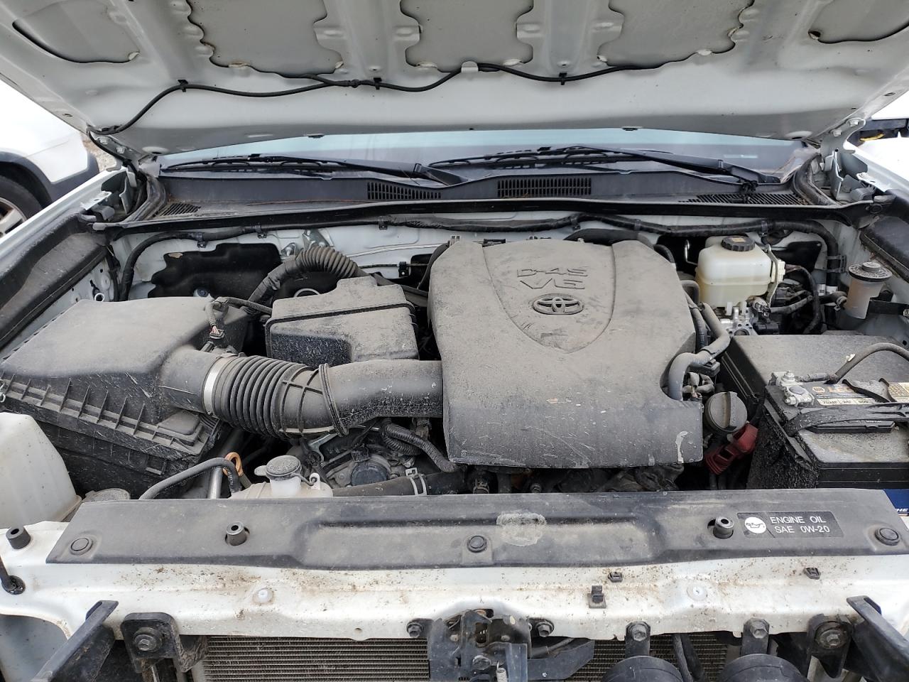 2019 Toyota Tacoma VIN 5TFCZ5AN6KX201728 Copart auction photo, front end / side damage thumbnail 12