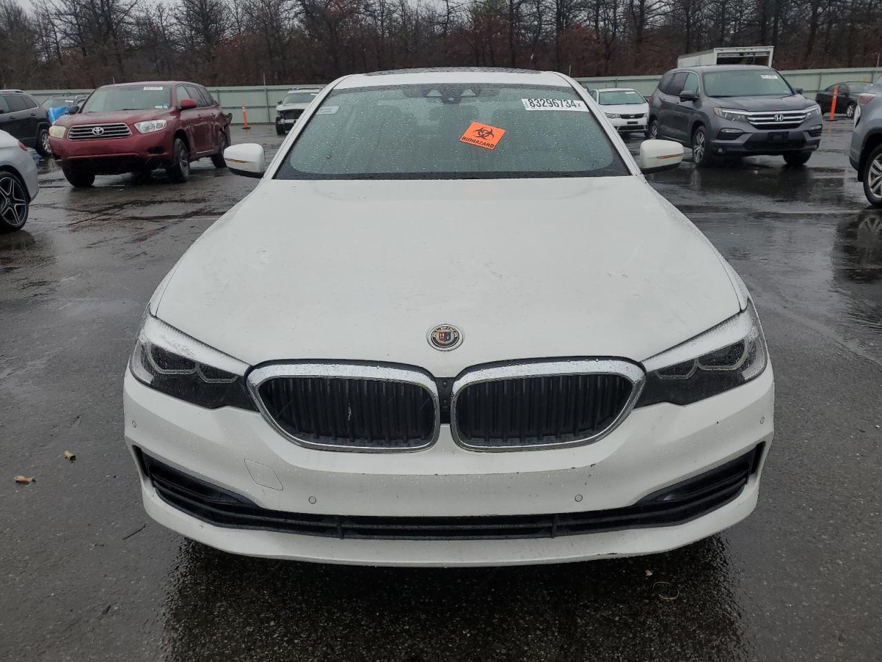 2019 BMW 5er VIN WBAJA5C51KBX87616 Copart auction photo, water/flood / minor dent/scratches damage thumbnail 5
