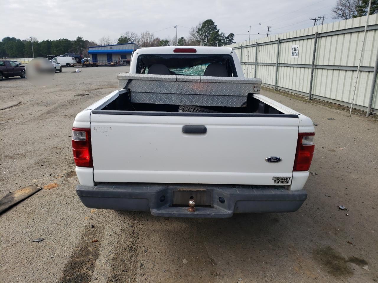 2003 Ford Ranger VIN 1FTYR10DX3PA93123 Copart auction photo, rollover damage thumbnail 6