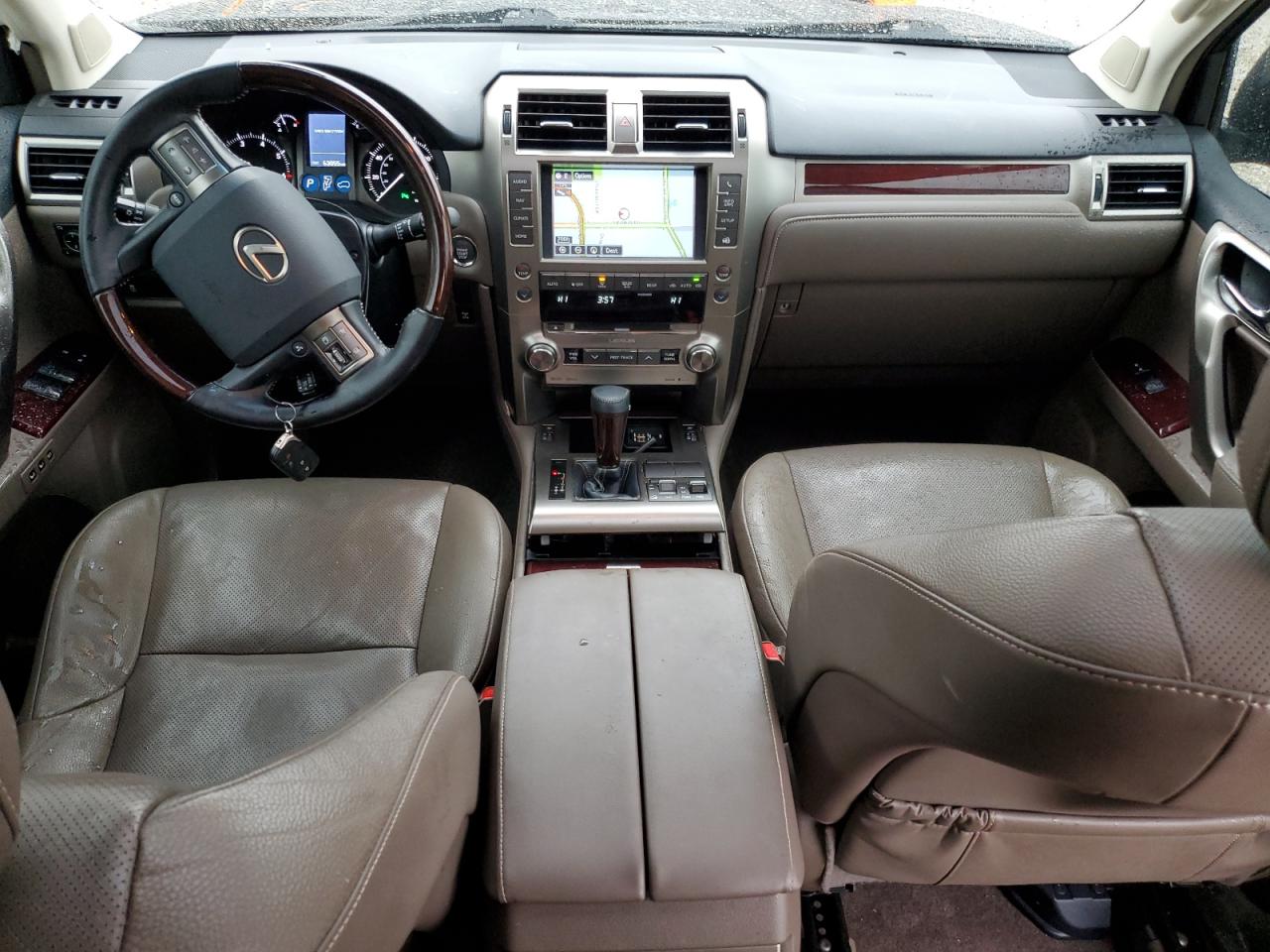 2019 Lexus GX VIN JTJBM7FX3K5223162 Copart auction photo, side / rear end damage thumbnail 8
