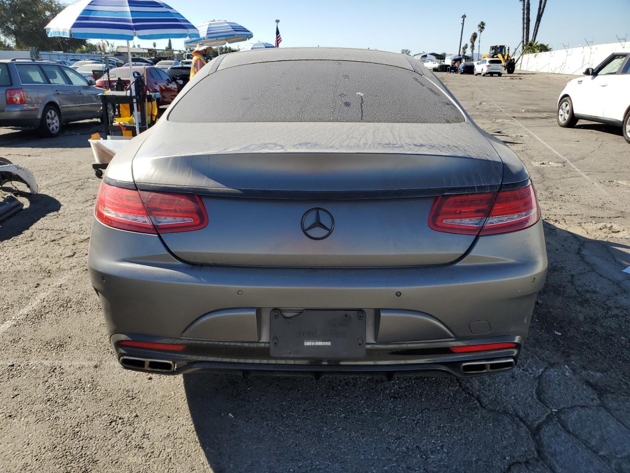2016 Mercedes-Benz S-klasse VIN WDDXJ8FB8GA013043 Copart auction photo, front end damage thumbnail 6
