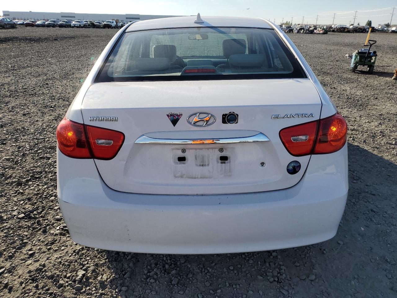 2010 Hyundai Elantra VIN KMHDU4AD9AU846213 Copart auction photo, front end damage thumbnail 6