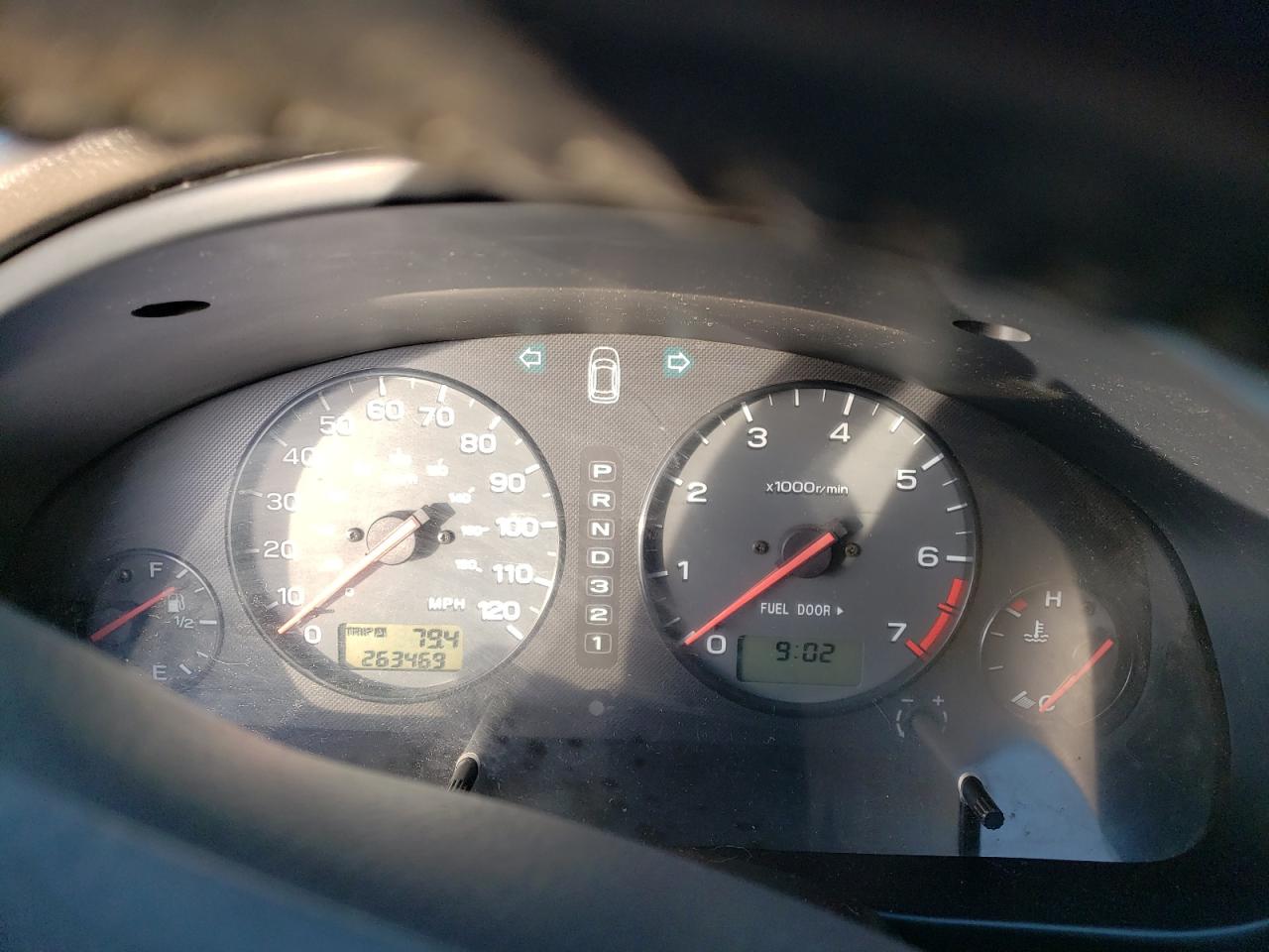 2001 Subaru Legacy VIN 4S3BH686217608348 Copart auction photo, side / undercarriage damage thumbnail 9
