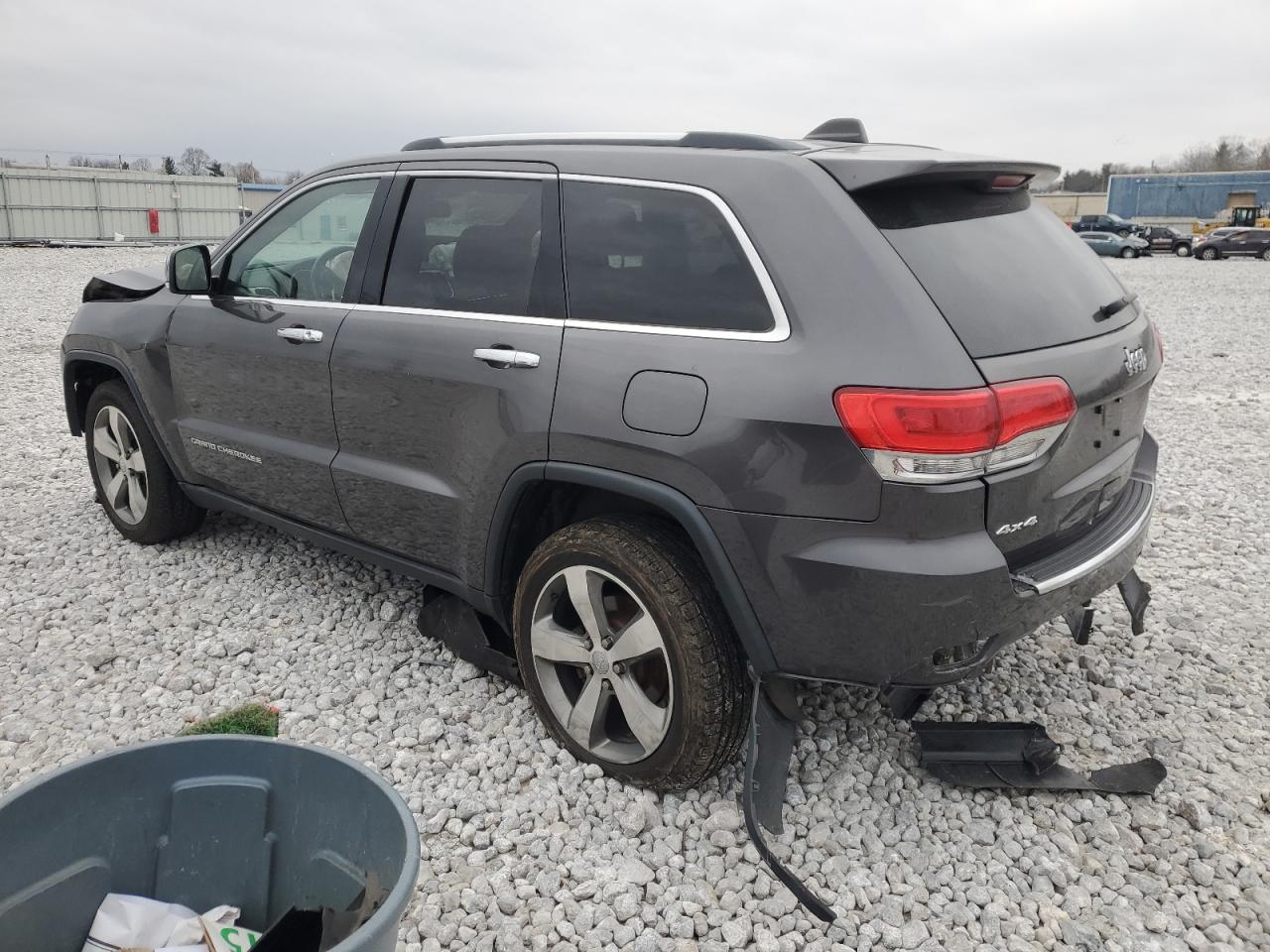 2016 Jeep Grand Cherokee VIN 1C4RJFBG7GC311077 Copart auction photo, rear end / front end damage thumbnail 2