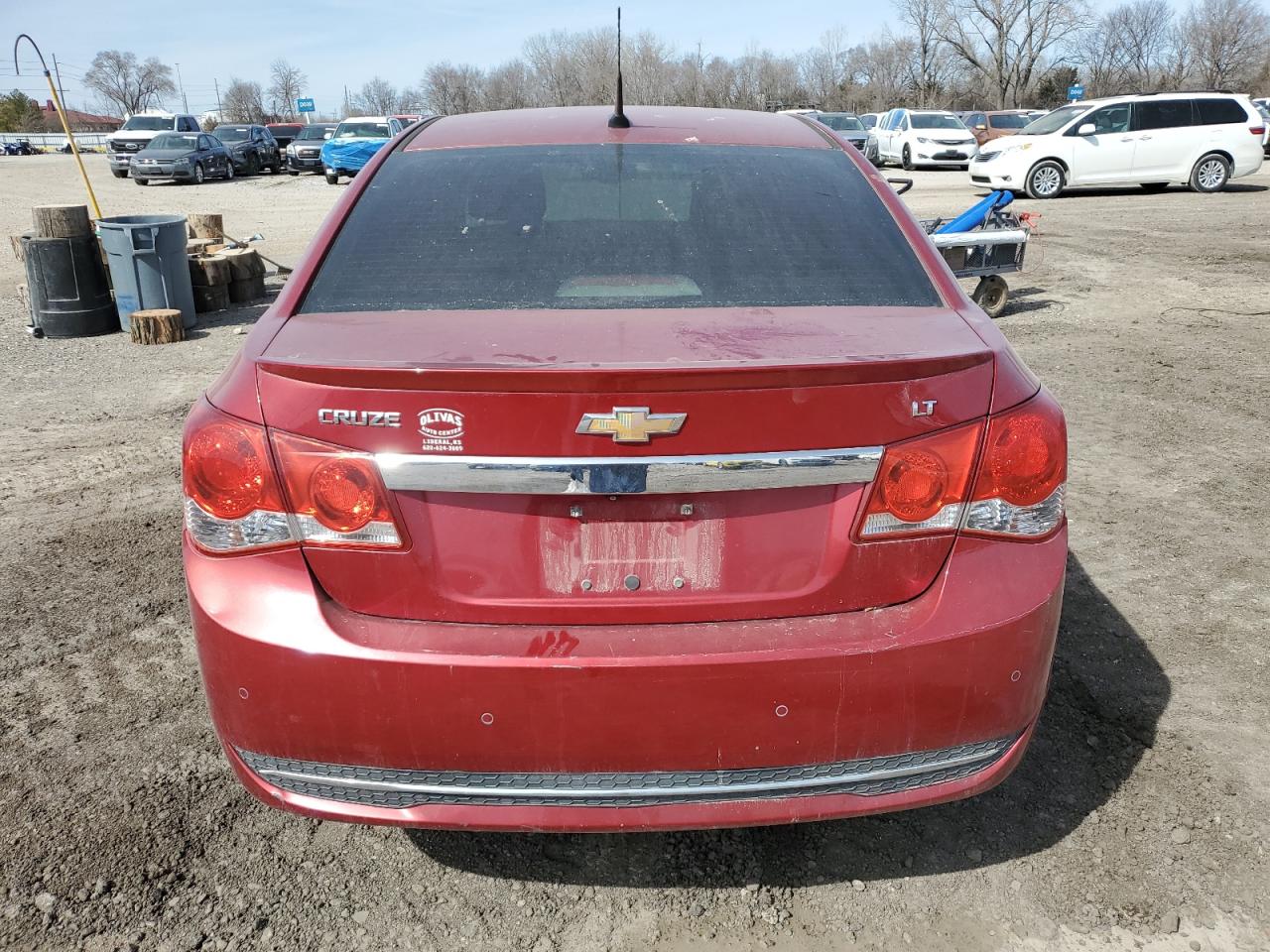2014 Chevrolet Cruze VIN 1G1PC5SB9E7143103 Copart auction photo, all over / mechanical damage thumbnail 6