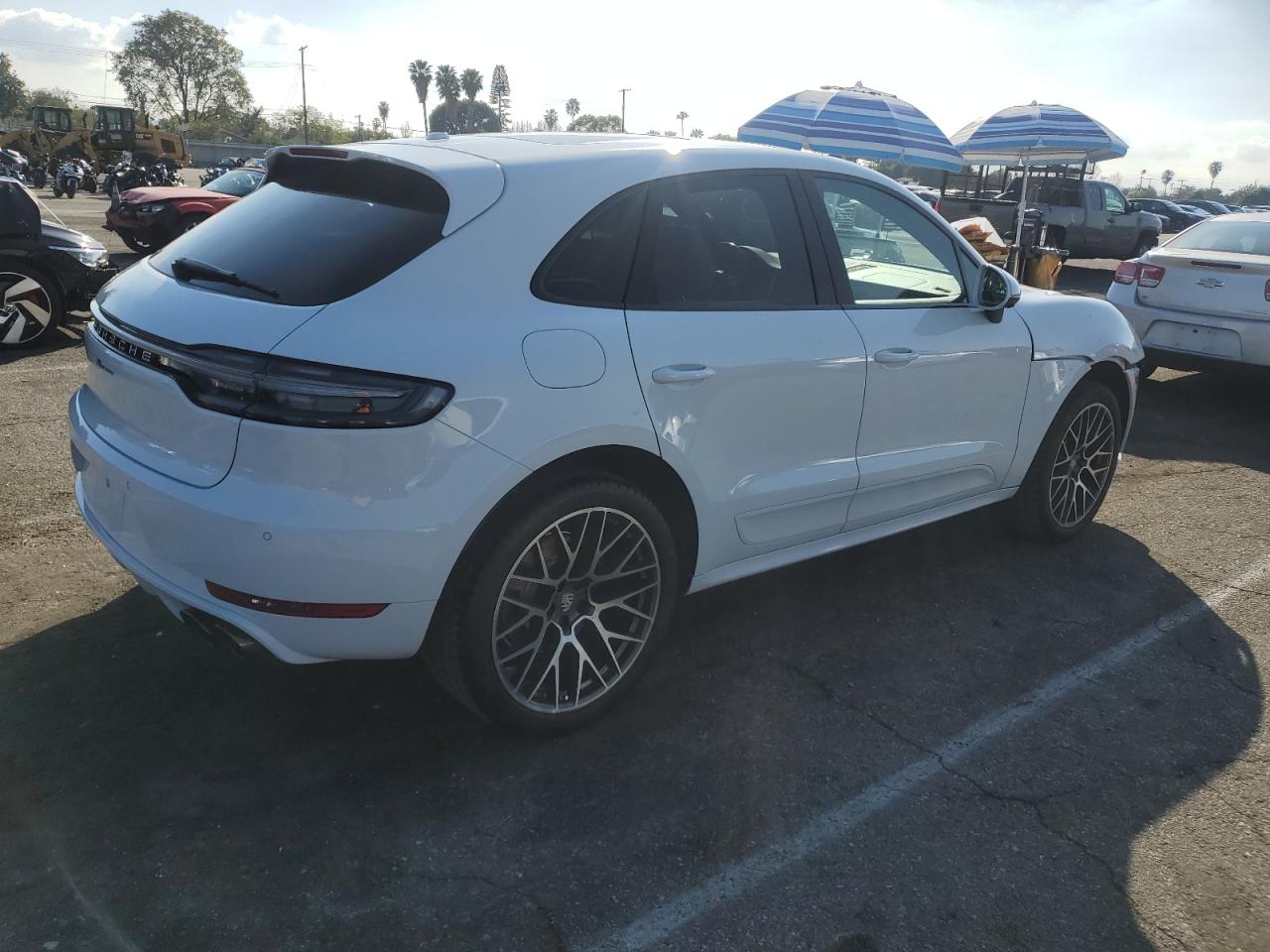 2019 Porsche Macan VIN WP1AA2A50KLB08075 Copart auction photo, front end damage thumbnail 3