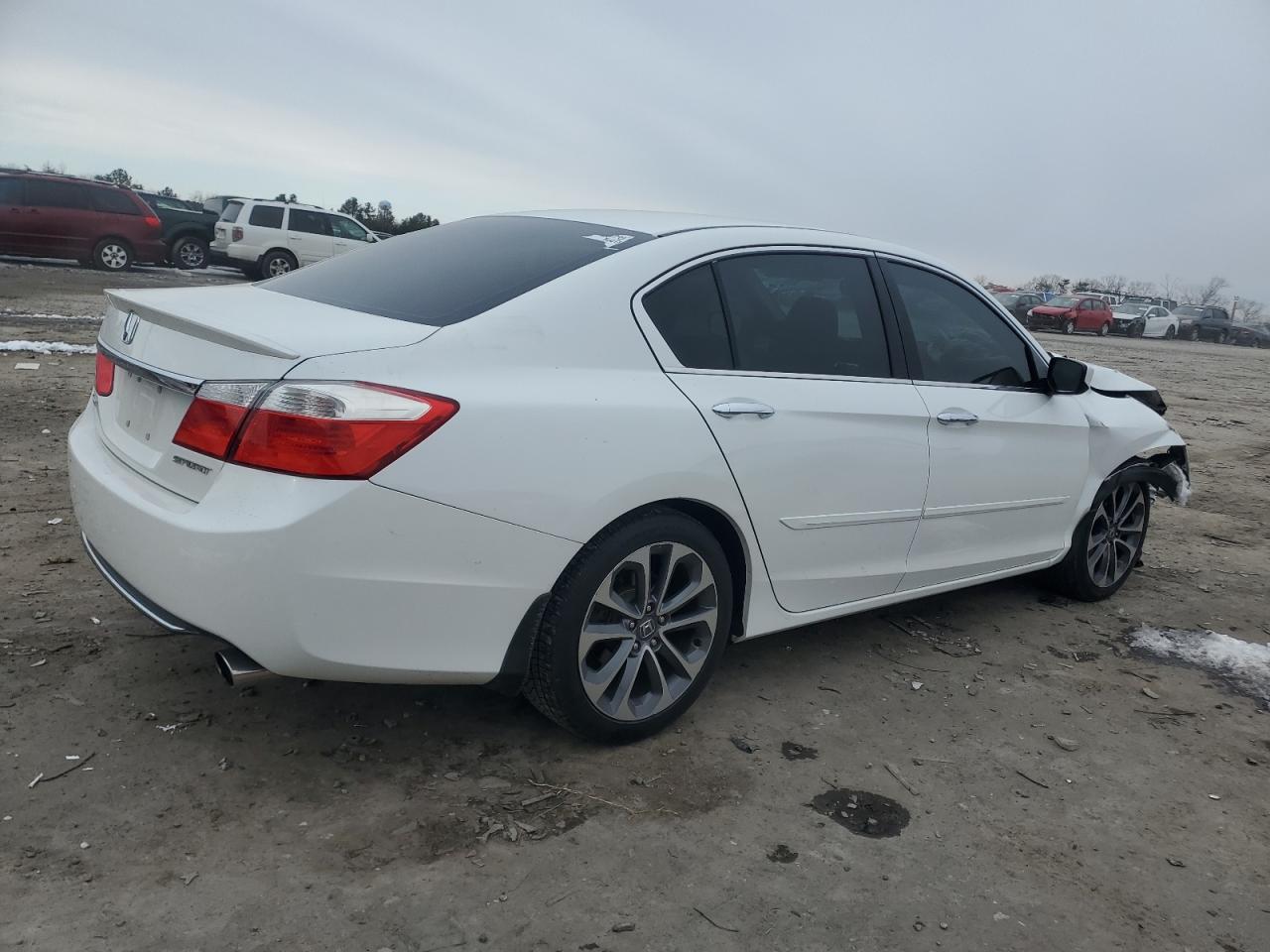 2014 Honda Accord VIN 1HGCR2F54EA284219 Copart auction photo, front end / minor dent/scratches damage thumbnail 3