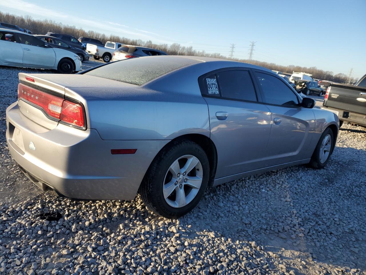 2014 Dodge Charger VIN 2C3CDXBGXEH284815 Copart auction photo, front end damage thumbnail 3