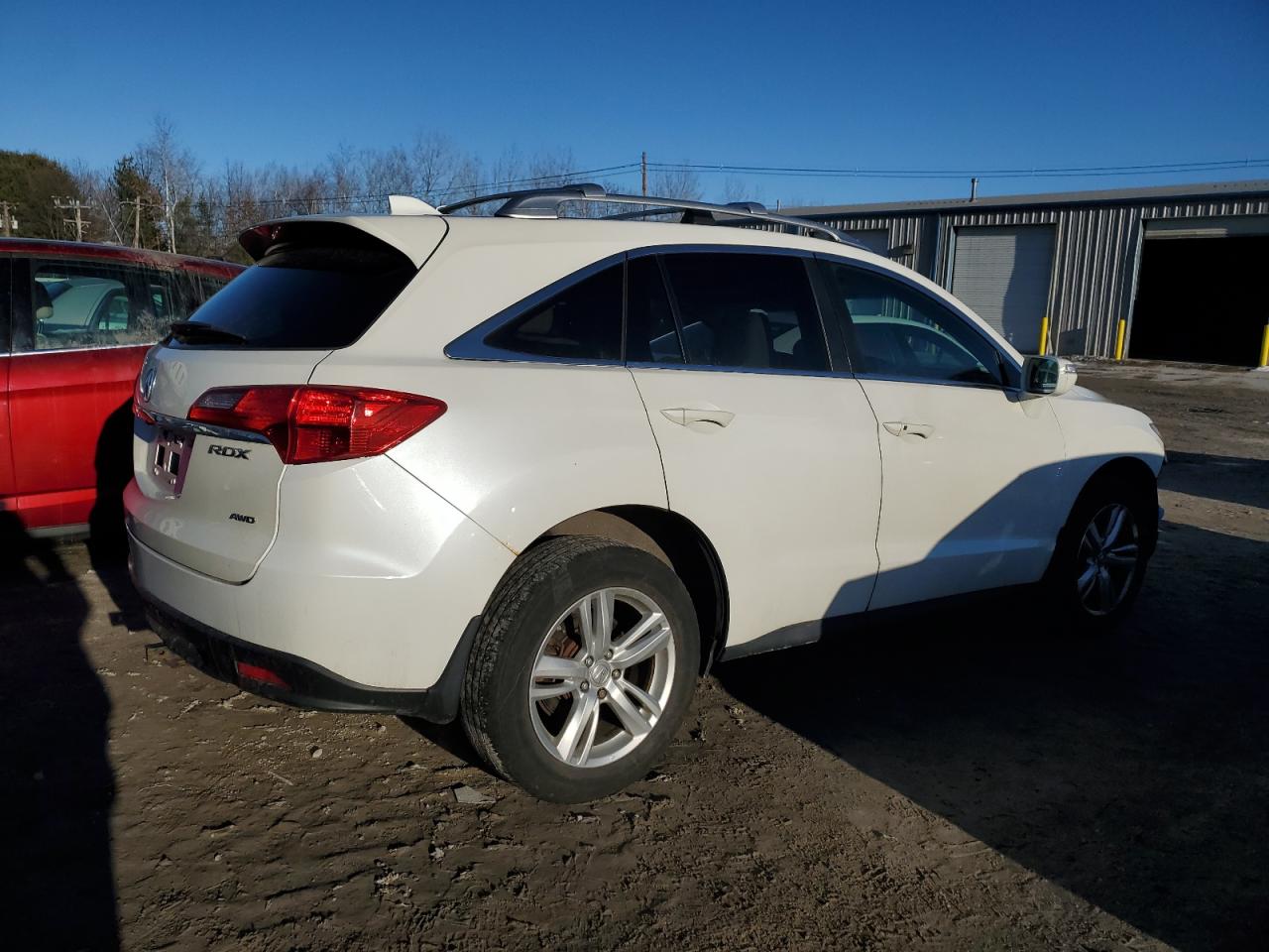 2014 Acura RDX VIN 5J8TB4H54EL018801 Copart auction photo, front end damage thumbnail 3