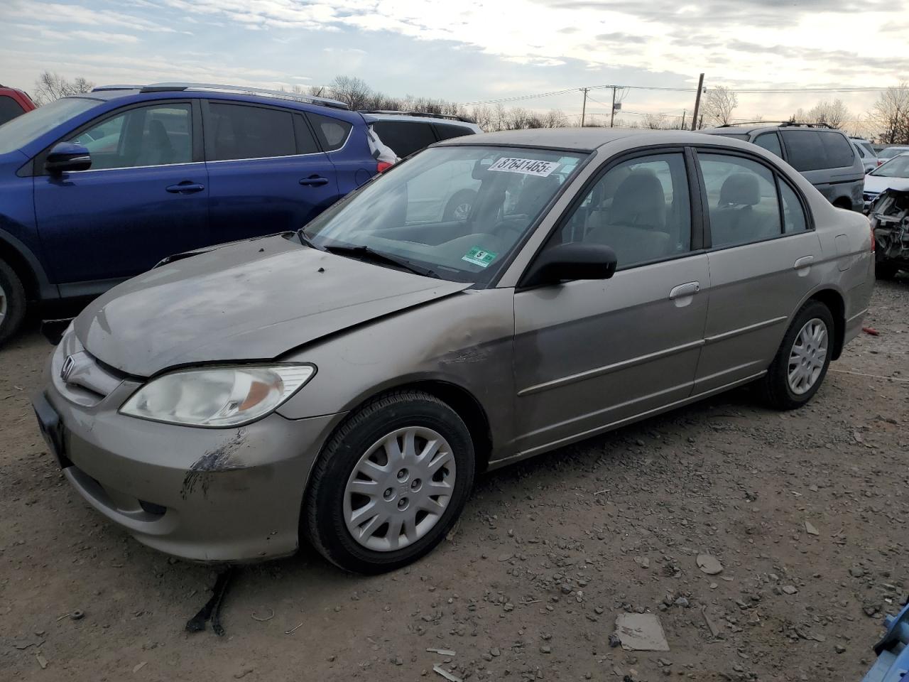 2004 Honda Civic VIN 2HGES16524H544317