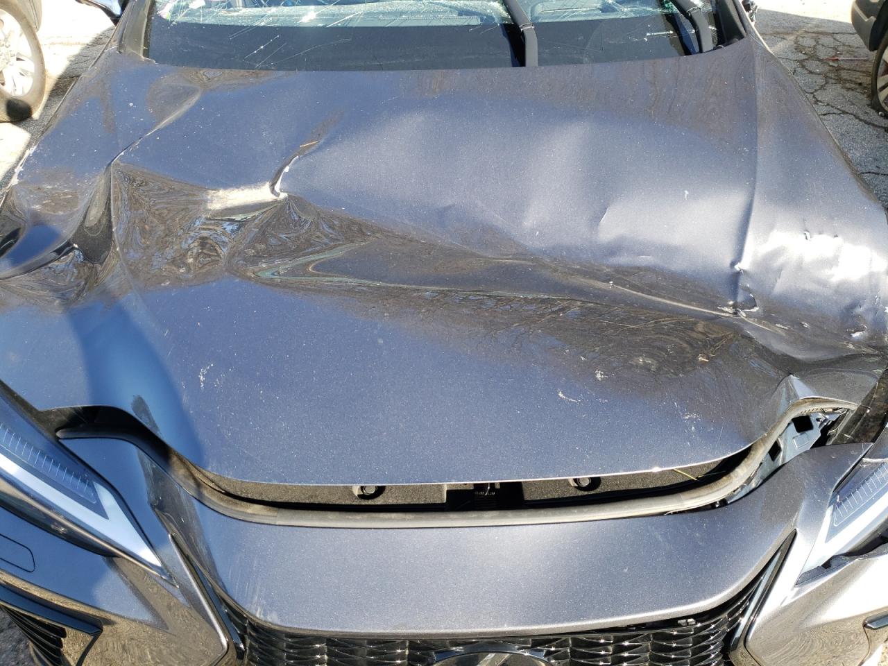 2024 Lexus NX VIN JTJKKCFZ8R2030436 Copart auction photo, top/roof / side damage thumbnail 12