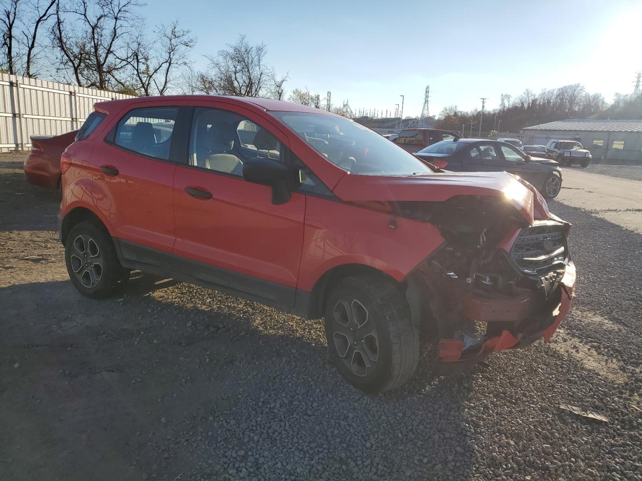 2021 Ford EcoSport VIN MAJ6S3FLXMC417837 Copart auction photo, front end damage thumbnail 4