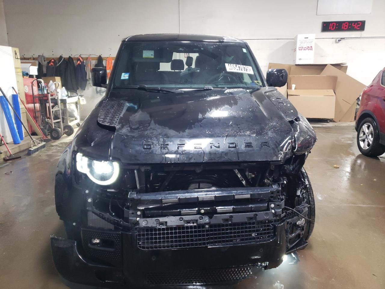 2023 Land Rover Defender VIN SALEWEEE1P2220969 Copart auction photo, front end / rear end damage thumbnail 5