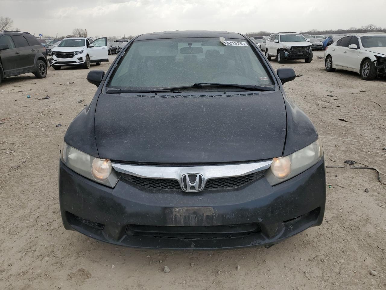 2010 Honda Civic VIN 19XFA1F87AE007093 Copart auction photo, front end damage thumbnail 5