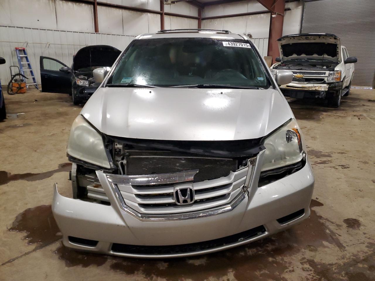 2008 Honda Odyssey VIN 5FNRL38708B051870 Copart auction photo, front end damage thumbnail 5