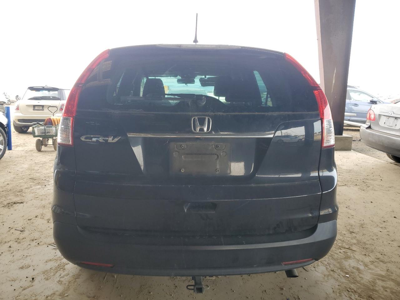 2013 Honda CR-V VIN 3CZRM3H35DG706680 Copart auction photo, water/flood damage thumbnail 6