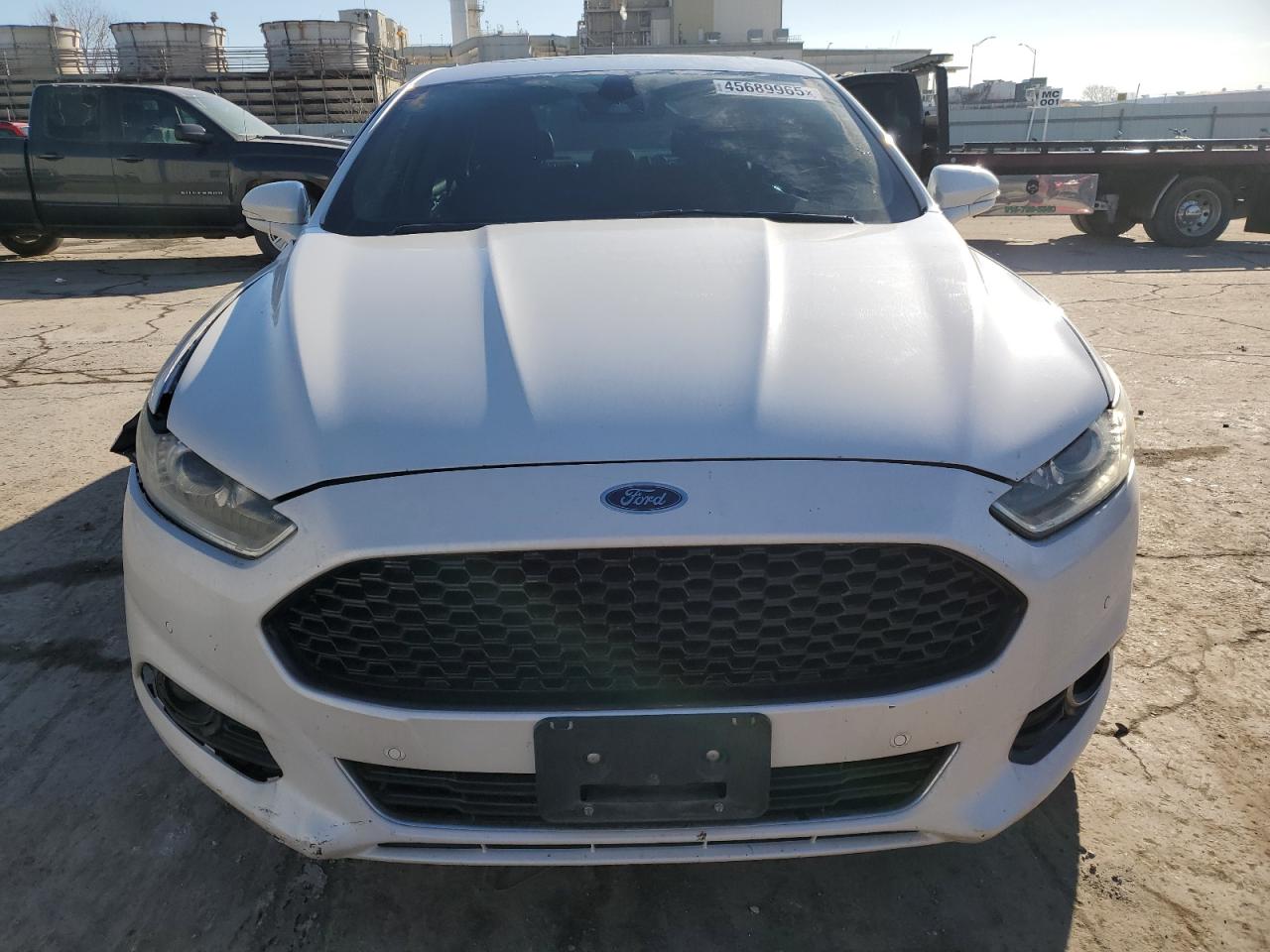 2013 Ford Fusion VIN 3FA6P0K99DR214790 Copart auction photo, side / front end damage thumbnail 5