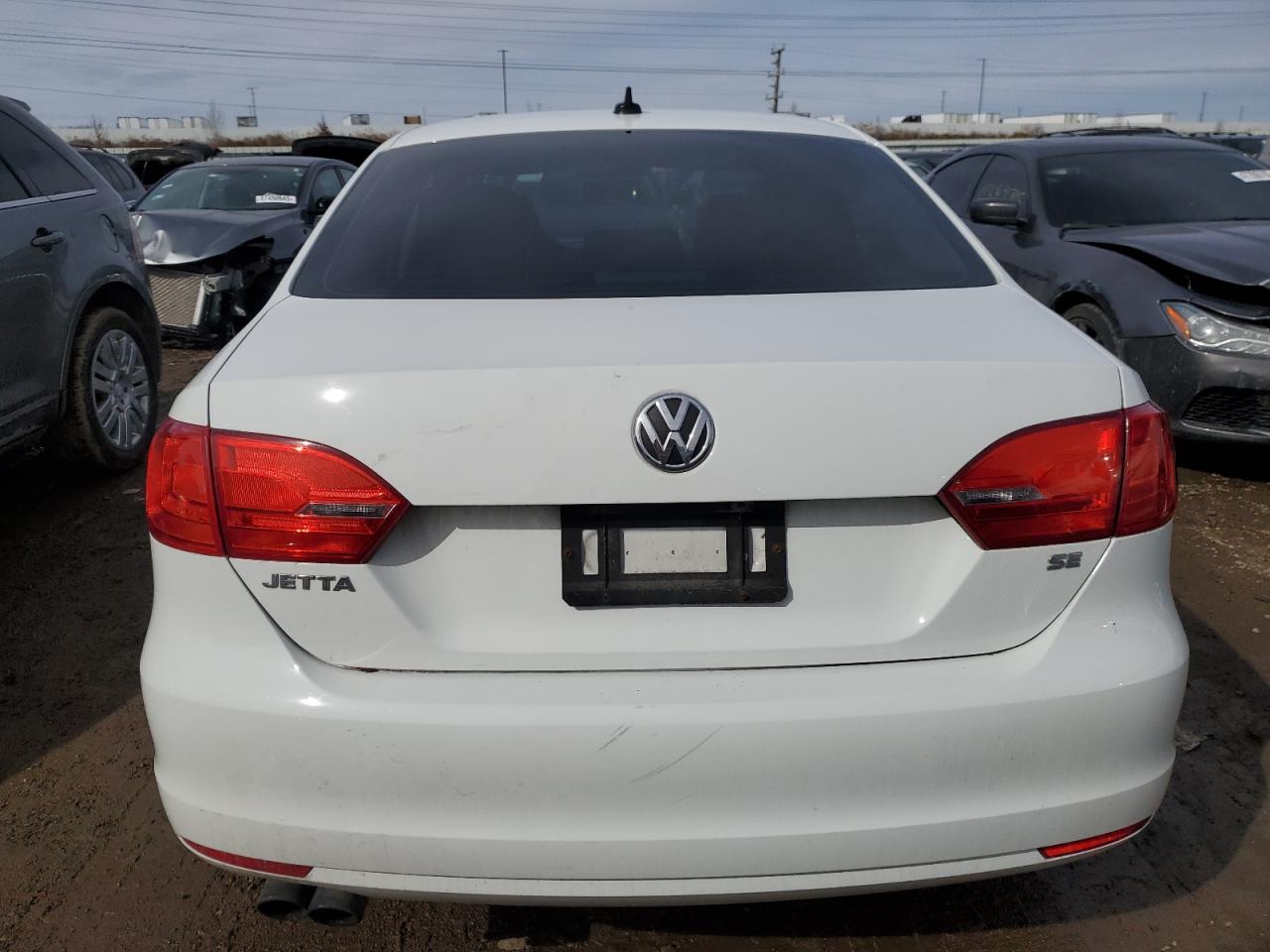 2014 Volkswagen Jetta VIN 3VWD07AJ8EM294783 Copart auction photo, mechanical / side damage thumbnail 6