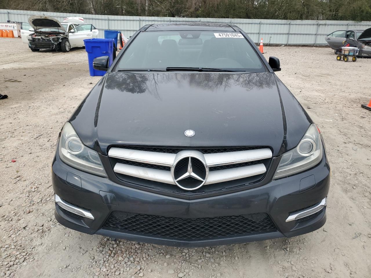 2013 Mercedes-Benz C-klasse VIN WDDGJ4HB1DG054046 Copart auction photo, mechanical / minor dent/scratches damage thumbnail 5