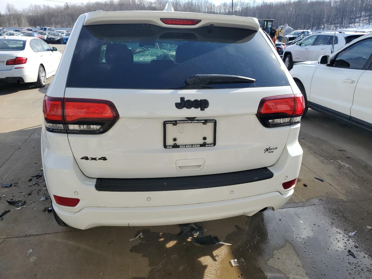 2021 Jeep Grand Cherokee VIN 1C4RJFAG3MC623281 Copart auction photo, front end / mechanical damage thumbnail 6
